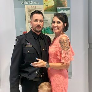 Studio One cold shoulder dress